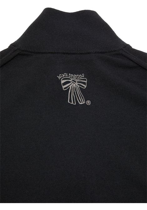cardigan zip up uomo nero ACNE STUDIOS | B60365900